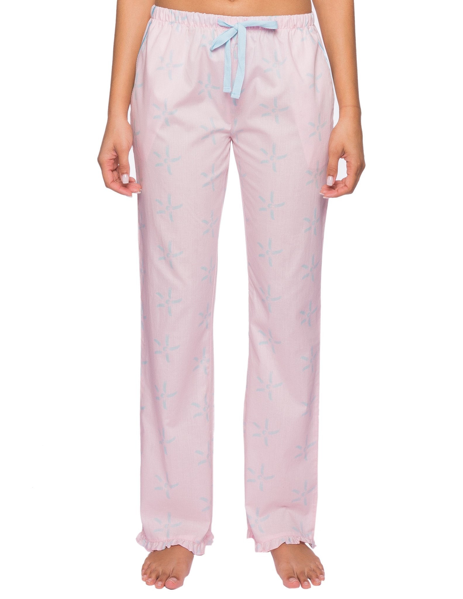 Dreams & Co. Women's Plus Size Knit Sleep Pant - L, Gray : Target
